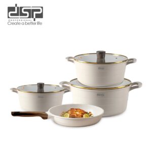 OLLA PARA COCINA DE INDUCCIÓN  1ra olla : 11,5 cm 4.4L con la tapa